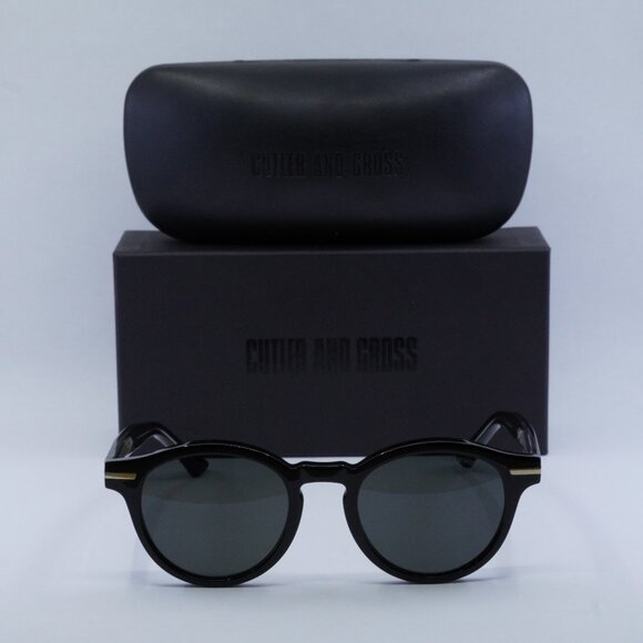 Final Price! Cutler and Gross CG1338S 001 Black Grey Sunglasses - Picture 2 of 8